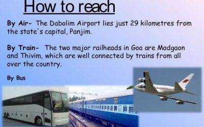 how to reach goa
