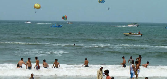 calangute beach goa